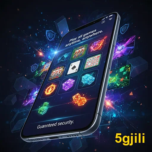 Mobile player enjoying casino games on smartphone